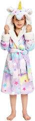 Princess Unicorn Bathrobe - Priority Shipping Unicorn Little Palace Store Colorful Unicorn 3-4 Years